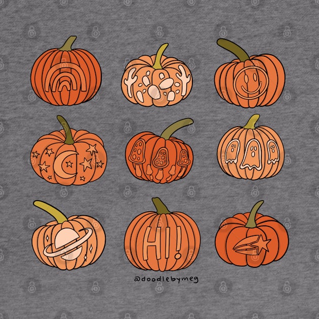 Carved Pumpkins by Doodle by Meg